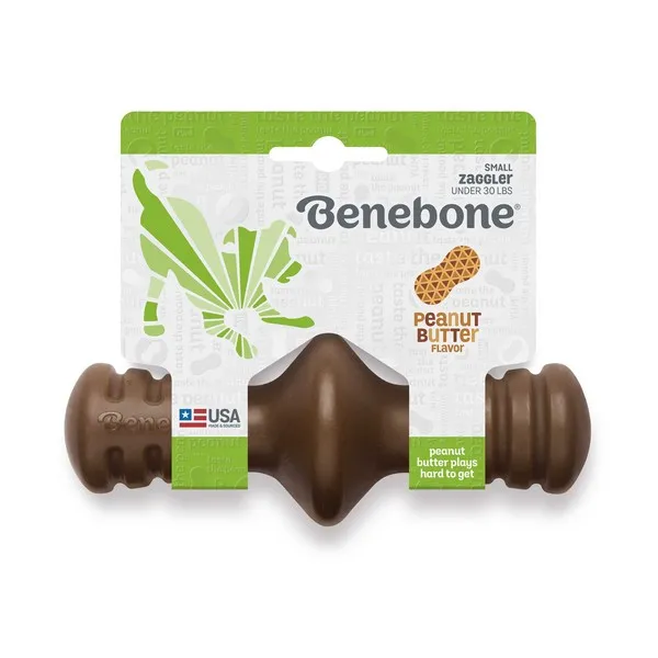 1ea Benebone Small Peanut Zaggler - Treats
